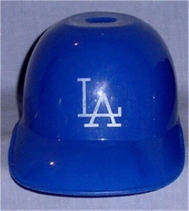 Mini casco de bateo de plástico de béisbol de los Dodgers de Los Ángeles MLB - Imagen 1 de 1