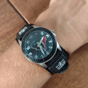 Houston Texans Boys Youth Watch - Boys Youth Watch NFL Rookie Black - Picture 1 of 8