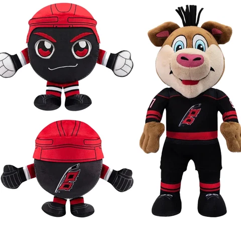 Bleacher Creatures Carolina Hurricanes Bundle: Stormy & Hurricanes Puck Cover
