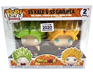 Funko Pop Dragon Ball Z SS Kale & SS Caulifla Figure 2 Pack Box Lunch Exclusive - Picture 1 of 17