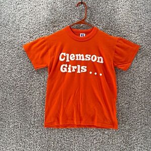 Clemson Tigers Shirt Girls Small Orange Clemson Girls Best In The World Vintage