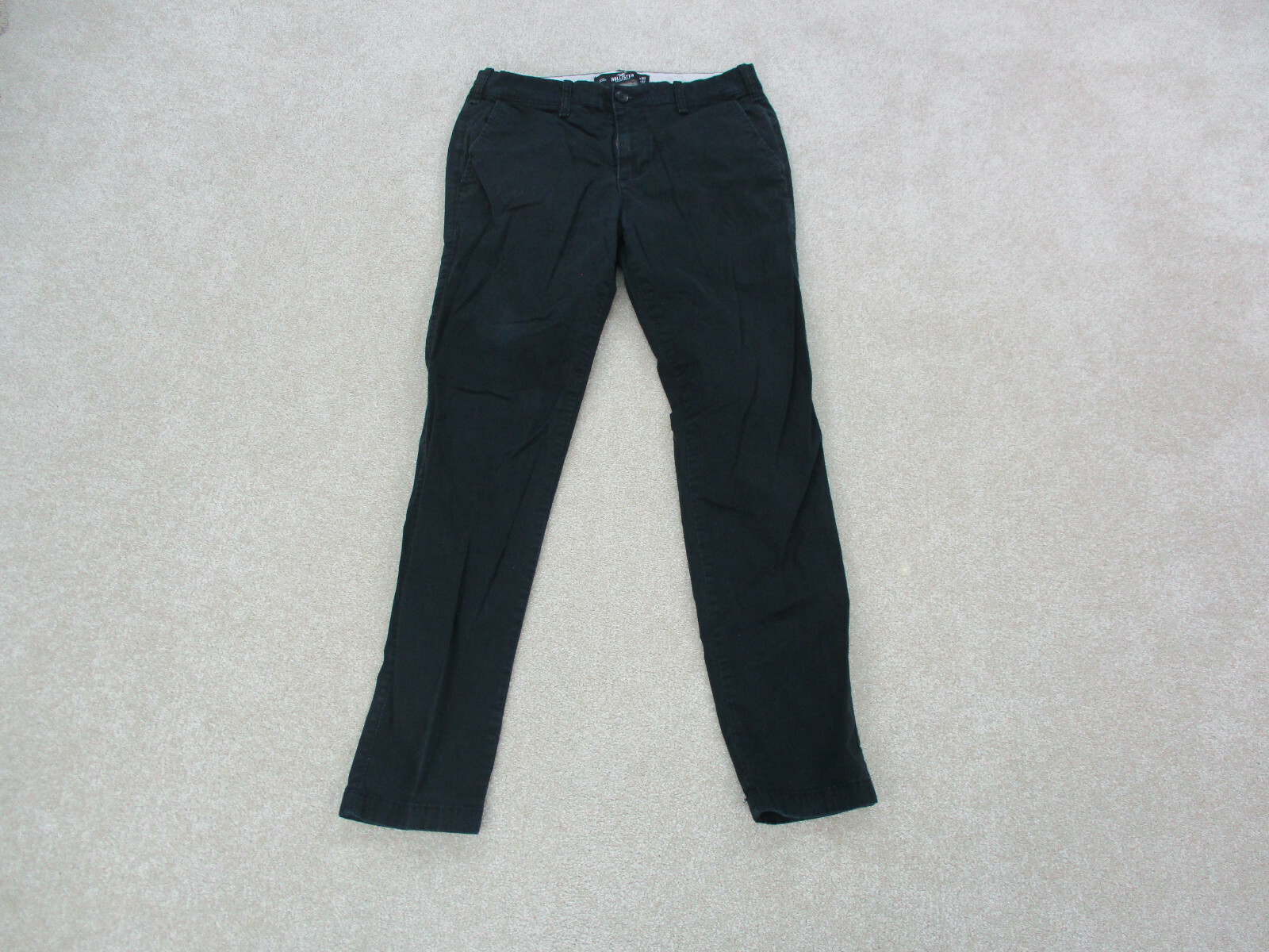 Hollister Pants Mens 30 Black Chino 