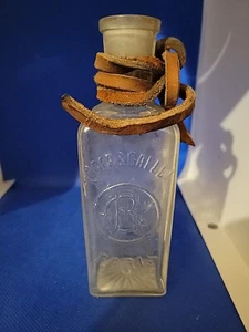 Antique Roger & Gallet Toilette Bottle Paris Perfume Cologne Embossed 1800s - Picture 1 of 7