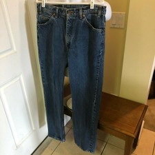 Levis Mens Jeans 505 Orange Tab Medium Wash 34 x 31 VIntage