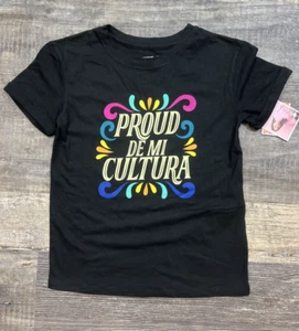 Camisa Latina Heritage Month Juvenil Orgullosa De Mi Cultura Talla Pequeña - Imagen 1 de 5