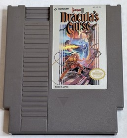 Castlevania III (3): Dracula&rsquo;s Curse (NES) Cartridge Only Tested and Working