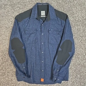 Kitsbow x Pendleton Mens Small Wool Icon Cycling Shirt Vented Blue Outdoor READ - Picture 1 of 14