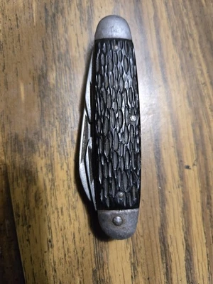 Pal Cutlery Co 1935-53 Vintage Knife Black, 4-Blade, Made in USA - Image 1 of 4