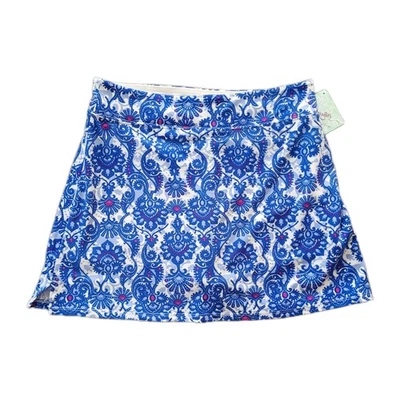 Skort Feminino Tranquility by Colorado Clothing Estampa Azul Antiguidade Tamanho Pequeno - Imagem 1 de 4