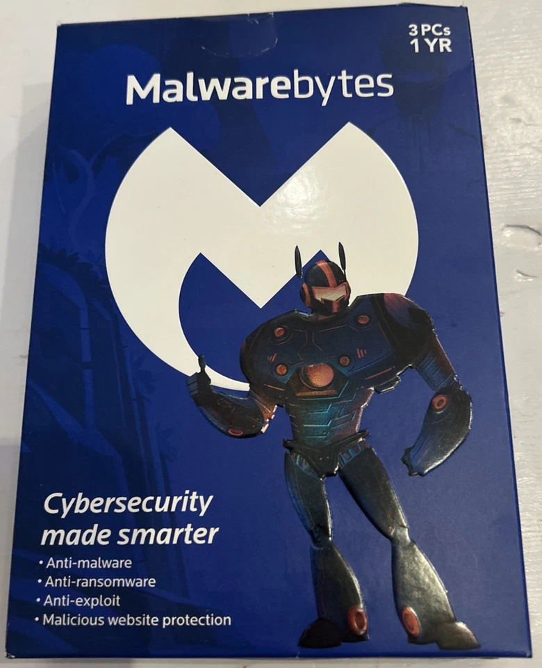 NUEVO OB Malwarebytes Anti-Malware Premium 3 PC / 1 año código clave de ciberseguridad Foto 1 de 4