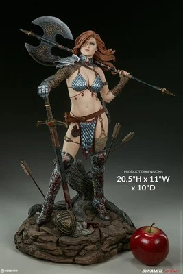 Figura Premium Sideshow Collectibles Red Sonja - Exclusiva Reina de Carroñeros Foto 1 de 4