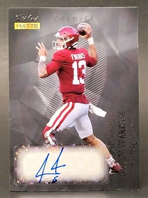 2021 Wild Card Matte Premier Autograph #MB-A Feleipe Franks - Image 1 of 2