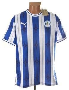 BNWT WIGAN ATHLETIC 2023/2024 HOME FOOTBALL SHIRT JERSEY PUMA SIZE L - Picture 1 of 8