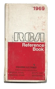 1969 RCA Nachschlagewerk-Halbleiter-Elektronik-Mikrofone-Empfangsröhren  - Bild 1 von 4