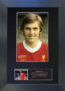KENNY DALGLISH Liverpool Signed Mounted Reproduction Autograph Photo Prints 364 - Picture 1 of 10