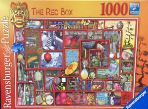 Rompecabezas Ravensburger 1000 piezas The Red Box de Colin Thompson 2014 - Imagen 1 de 2