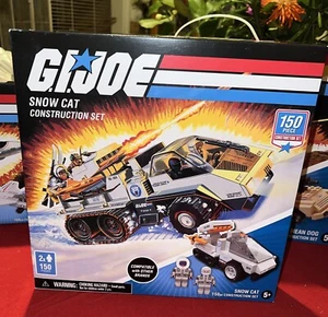 GI Joe Snow Cat Fahrzeug 150-teiliges Bauset Forever Clever Hasbro Neu - Bild 1 von 7