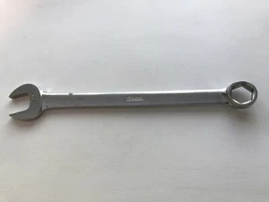 Snap-On Tools 11/16" SAE 6pt Standard Length Chrome Combo Wrench USA OSH22 - Bild 1 von 6