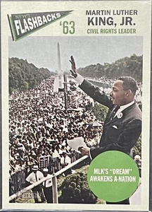 2012 Topps Heritage News Flashback “MLK Jr." - Picture 1 of 2