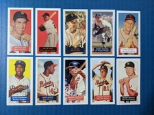 Full B2 set, 10 CHAMPIONS OF WORLD SPORT Rare UK baseball cards Caplin & Rosetti