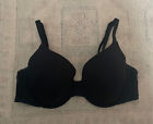 Victoria's Secret Bra Women's 34C Black T-shirt Lightly Lined Full Coverage