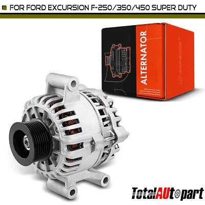 Alternador para Ford F-250 F-350 F-450 F-550 Super Duty 2002-2003 V8 7,3 L 105A CW Foto 1 de 4