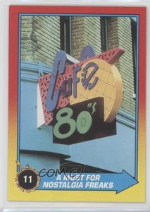 1989 Topps Back to the Future Part II A Must for Nostalgia Freaks #11 7kl