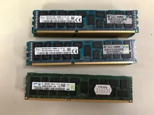 LOT of 16 Samsung Hynix 8GB 2RX4 PC3L 10600R DDR3 server 2RX4 Memory RAM 128GB - Picture 1 of 1