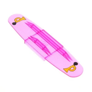 1x Lego Duplo Intelli Lok Code Stein transparent pink Hupe Signal 42388pb01 - Bild 1 von 1