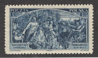 1933 Poland SC 278 1.20z John III Sobieski - MNH XF OG - Image 1 of 3