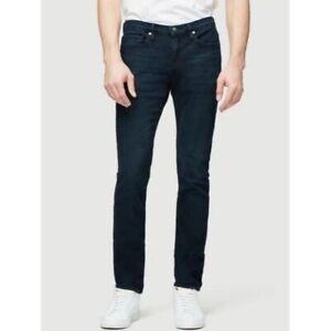 Frame Denim Jeans Size 32 L'Homme Slim Blue Jeans in Placid Dark Wash
