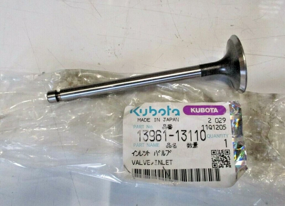 Kubota "A, AE, KGP Series" Pump Inlet Valve - 1396113110 - Image 1 of 1