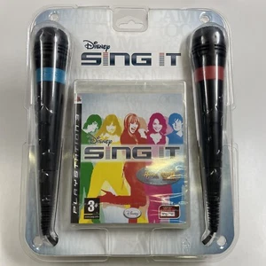 NEUF NEW disney sing it high school musicale  + 2 micro playstation 3 PS3 - Imagen 1 de 2
