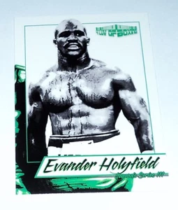 Tarjeta de boxeo Evander Real Deal Holyfield 2018 4LUVofBOXING Legends serie 3 nueva - Imagen 1 de 2