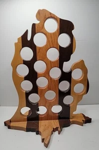 NEW~Wooden Keurig Pod Holder~ Michigan ~ lower And Upper Penninsula - Picture 1 of 5