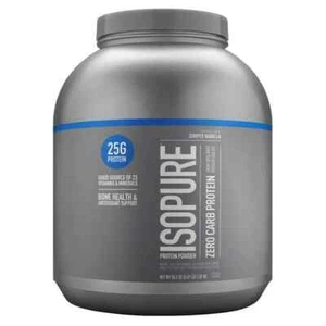 Isopure Zero Carb Protein Isolate Simply Vanilla 25G Protein 3.4 LB Tub EXP01/27 - Picture 1 of 8