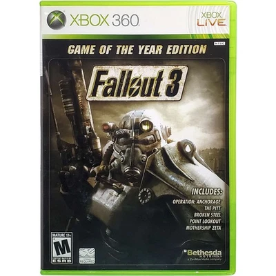Fallout 3 Game Of The Year - Microsoft Xbox 360 Tested Authentic 1Y Guarantee - Image 1 of 4