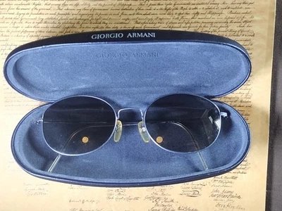Vintage Giorgio Armani Sunglasses, Made Italy, Glasses - Image 1 of 4