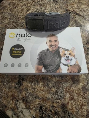 Halo 2+ Wireless Dog Fence GPS Collar Size Large Pre-Owned Unused/Open Box - Image 1 of 4