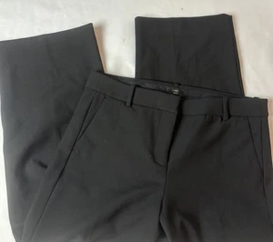 J.Crew 365 High Rise Peyton J5634 Damen Wide Leg Crop Gr. 10 Schwarz Business - Bild 1 von 7