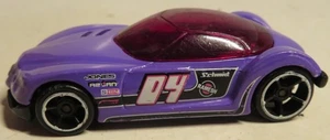 Vintage 2002 Hot Wheels Golden Arrow Purple Die Cast Car Thailand Loose Toy GUC - Picture 1 of 14