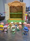 12 vintage strawberry shortcake miniatures dolls An The Little House 