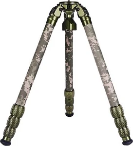 Sirui CT-3204 Pro Carbon 4-Step Tripod Legs Only Green Digi Camo Flat/75mm Bowl - Picture 1 of 7