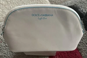 Dolce & Gabbana (Genuine) Light Blue Makeup Cosmetic Toiletry Bag Brand New - Picture 1 of 1