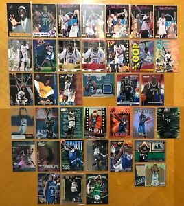 KEVIN GARNETT Lot Game Jersey Card Rookies Draft Pick Cards Inserts 35 Cards