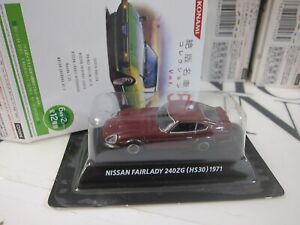 KONAMI Collection 5 - NISSAN FAIRLADY 240ZG HS30 1971 RED 1/64 - Mini Car FR40