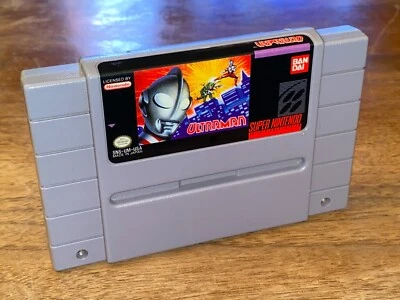 Ultraman: Towards the Future (SNES Super Nintendo) CLEANED & TESTED AUTHENTIC - Image 1 of 4