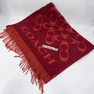 Silenciador Coach CB684 Firma Gran Tamaño 1941 Rojo Chino Lunar Año Nuevo Con Etiquetas $178 - Imagen 1 de 8