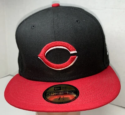Cincinnati Reds New Era 59Fifty Hat Men’s Size: 7 1/2 Cap 2020 Post Season - Image 1 of 4