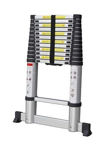 ECHELLE TELESCOPIQUE EN ALUMINIUM HAUTEUR DE 3.80M, 13 ECHELONS! - Imagen 1 de 6